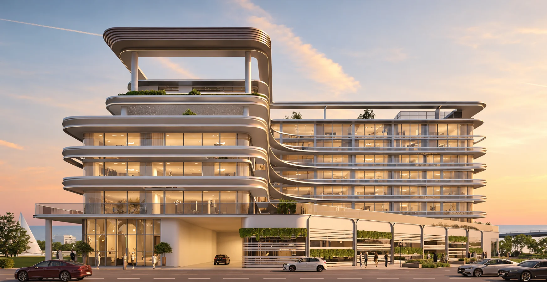 Imagen del promotor de Dubai Islands mejorada con IA — Aquora by Casa Vista Development, Dubai Islands Imagen del promotor de Dubai Islands mejorada con IA — Aquora by Casa Vista Development, Dubai Islands