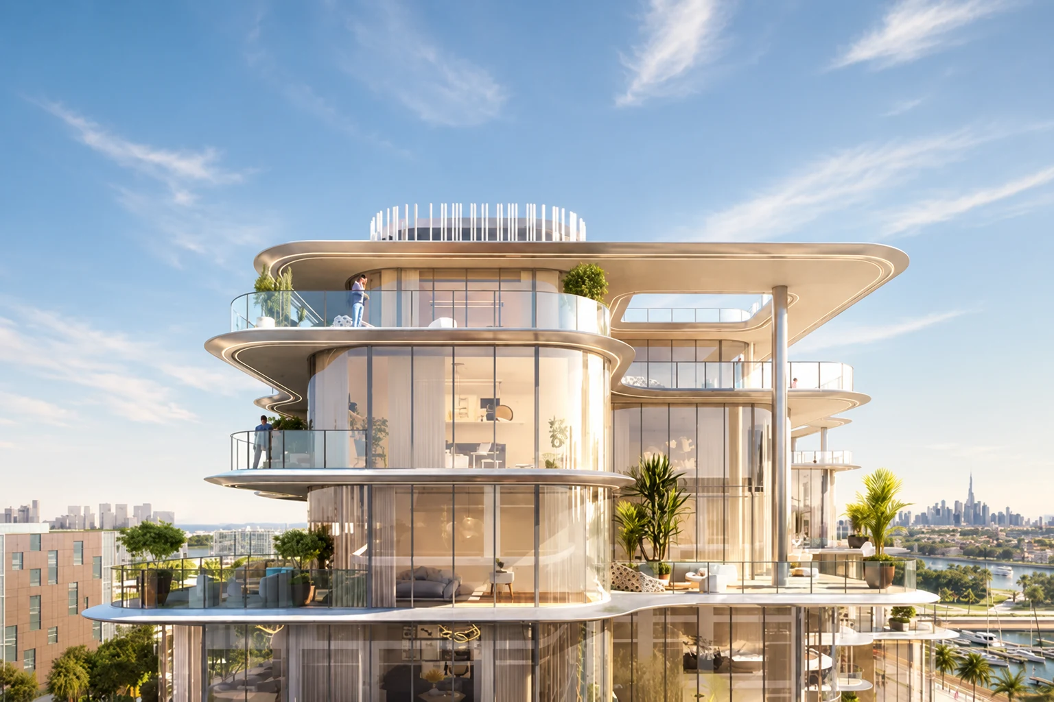 Imagen del promotor de Dubai Islands mejorada con IA — Côtier House 2, Dubai Islands