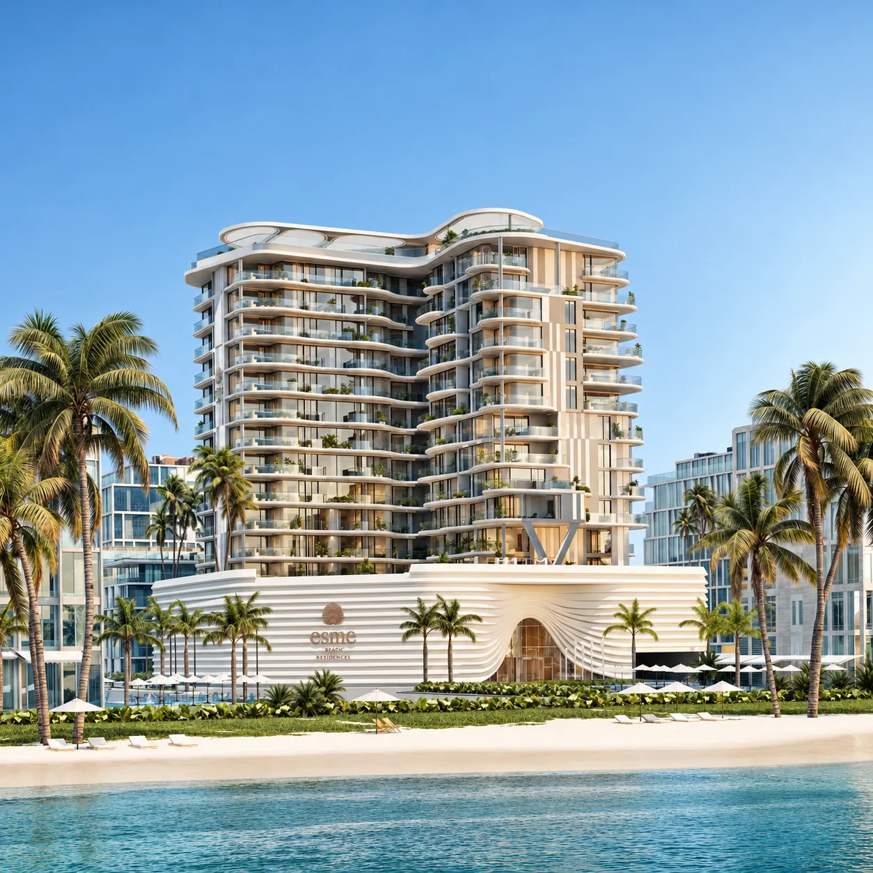 Imagen del promotor de Dubai Islands mejorada con IA — Esme Beach Residences, Dubai Islands Imagen del promotor de Dubai Islands mejorada con IA — Esme Beach Residences, Dubai Islands