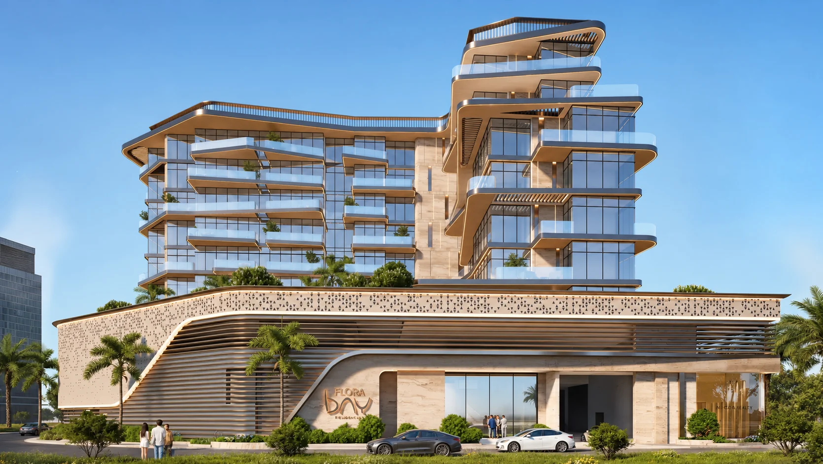Imagen del promotor de Dubai Islands mejorada con IA — Flora Bay Residences, Dubai Islands Imagen del promotor de Dubai Islands mejorada con IA — Flora Bay Residences, Dubai Islands