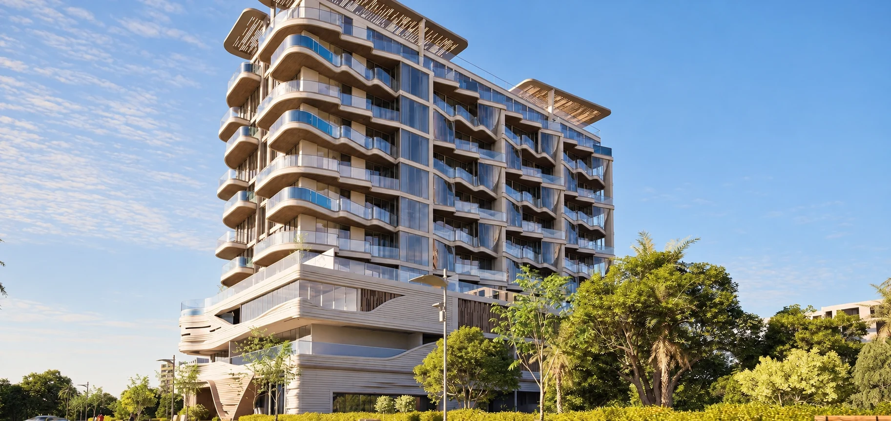 AI-verbeterde visualisatie van de ontwikkelaar van Dubai Islands — Iluka Residences, Dubai Islands AI-verbeterde visualisatie van de ontwikkelaar van Dubai Islands — Iluka Residences, Dubai Islands