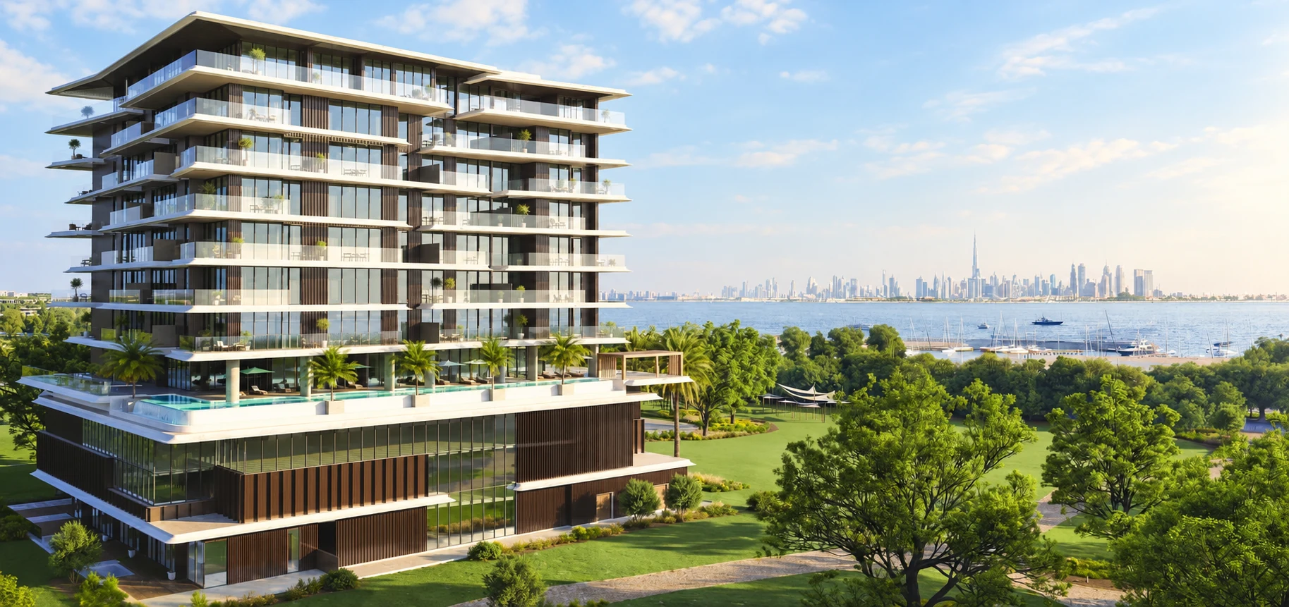 Imagen del promotor de Dubai Islands mejorada con IA — Isolana Residences, Dubai Islands Imagen del promotor de Dubai Islands mejorada con IA — Isolana Residences, Dubai Islands