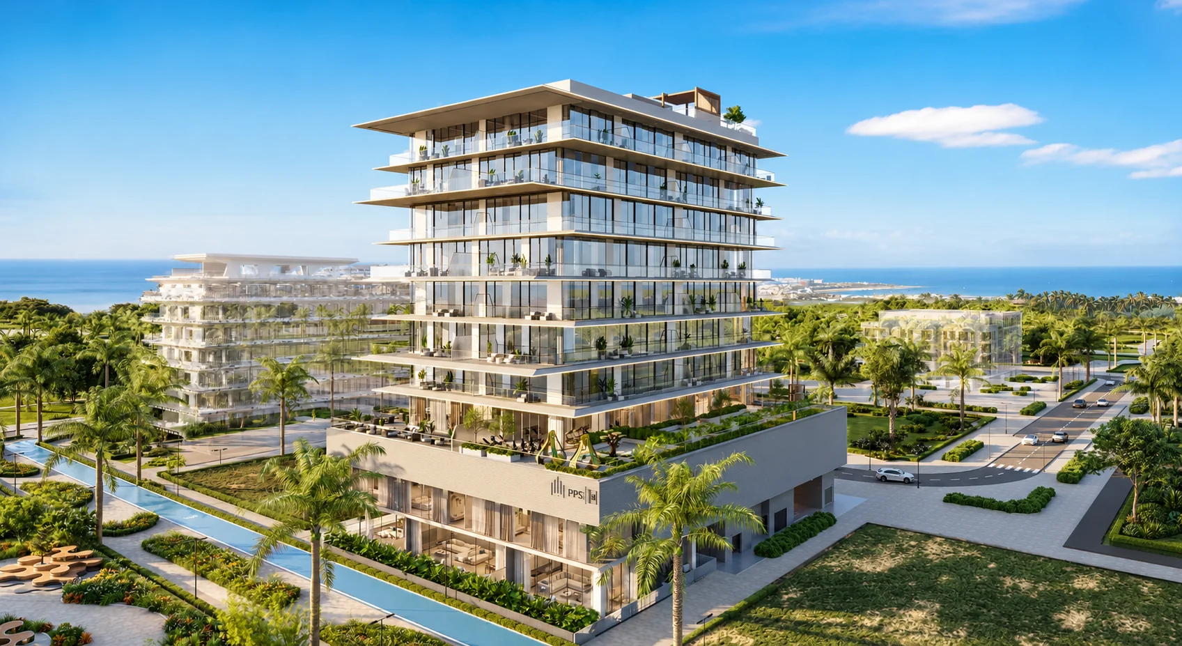 Imagen del promotor de Dubai Islands mejorada con IA — Oceara Park View Residences Phase 1, Dubai Islands Imagen del promotor de Dubai Islands mejorada con IA — Oceara Park View Residences Phase 1, Dubai Islands