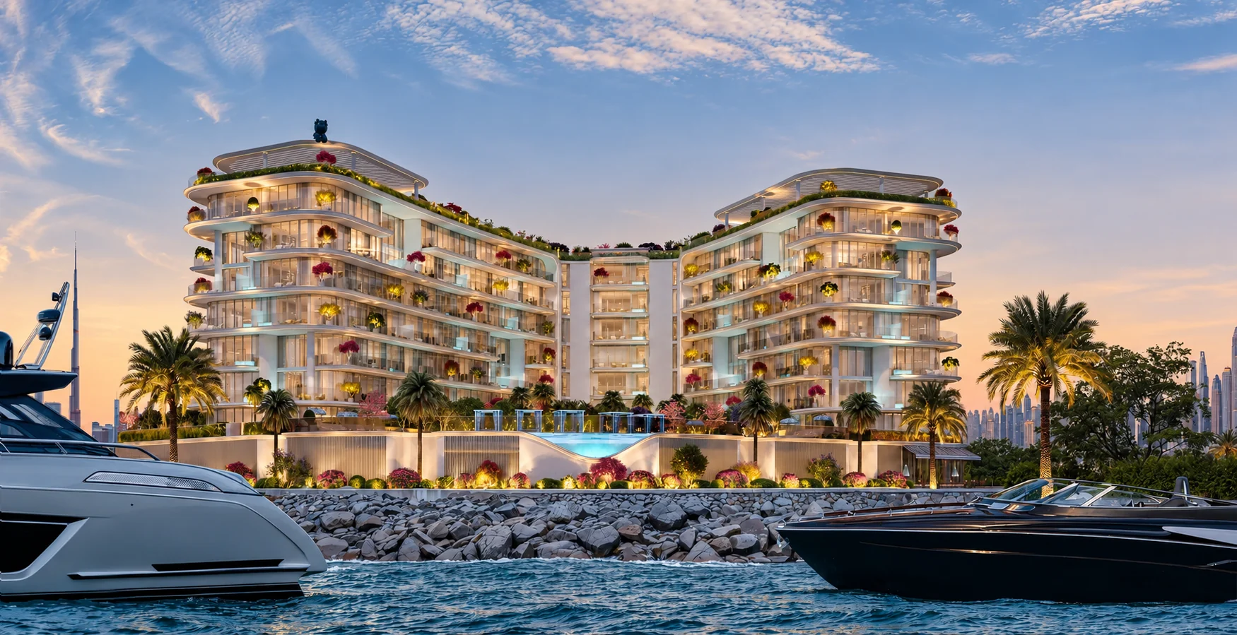 Imagen del promotor de Dubai Islands mejorada con IA — Villa del Garda, Dubai Islands Imagen del promotor de Dubai Islands mejorada con IA — Villa del Garda, Dubai Islands