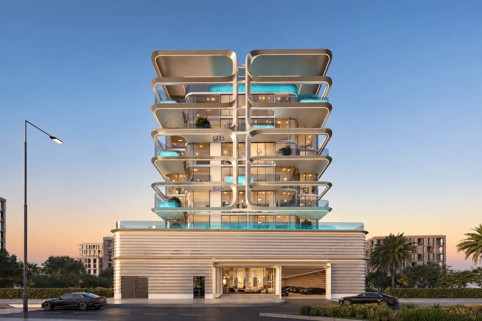 AI-verbeterde visualisatie van de ontwikkelaar van Dubai Islands — Vue Dorée, Dubai Islands AI-verbeterde visualisatie van de ontwikkelaar van Dubai Islands — Vue Dorée, Dubai Islands