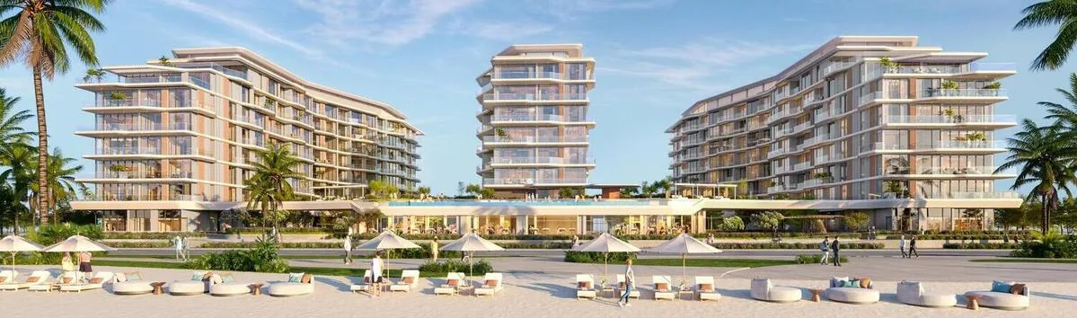 Representación arquitectónica — Flora Isle Beachfront Residences, Dubai Islands Representación arquitectónica — Flora Isle Beachfront Residences, Dubai Islands